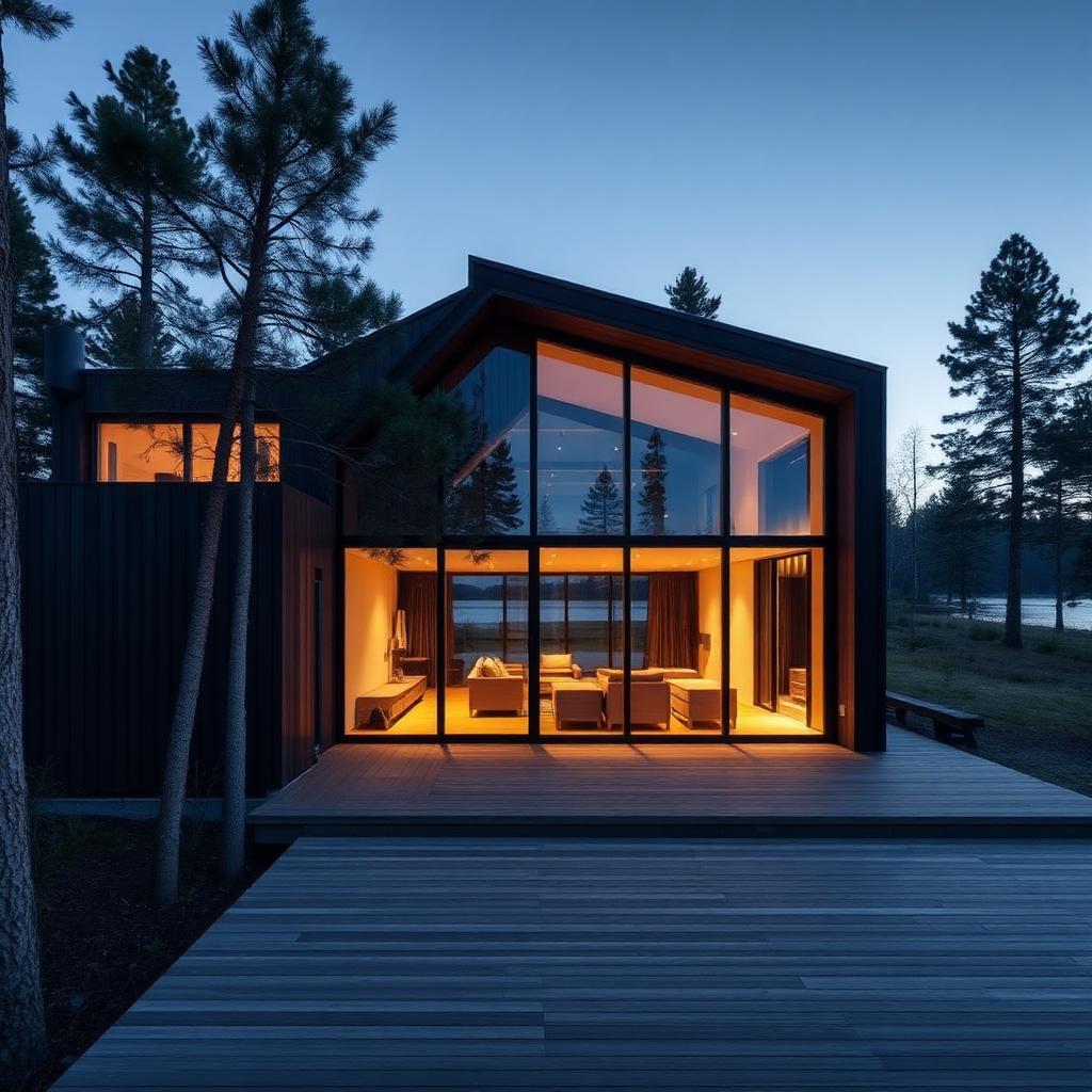 Nybyggd Sjövilla Nacka